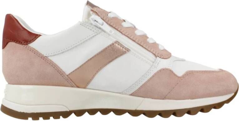 Geox Stijlvolle Dames Sneakers voor elke gelegenheid Pink Dames