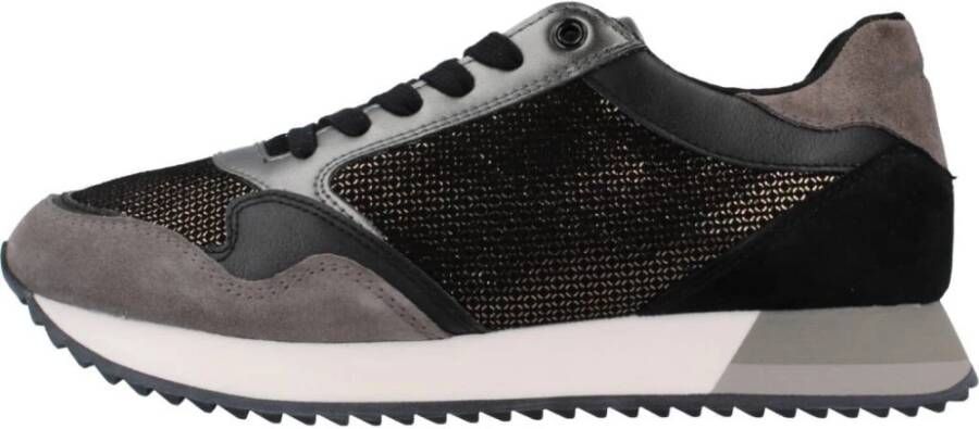 Geox Stijlvolle Damessneakers Black Dames