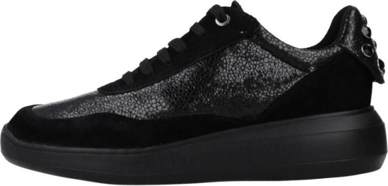 Geox Stijlvolle Damessneakers Black Dames