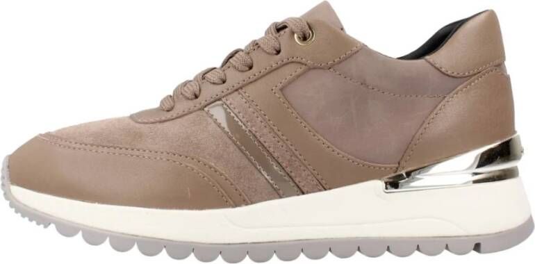 Geox Stijlvolle Damessneakers Brown Dames