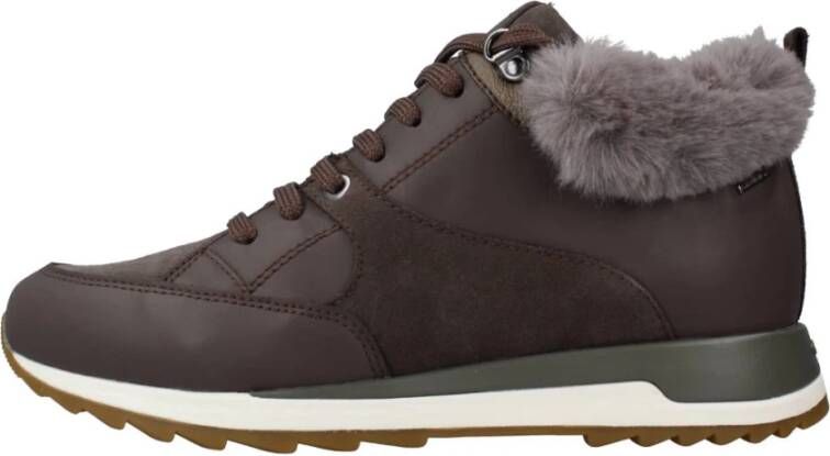 Geox Stijlvolle Damessneakers Brown Dames