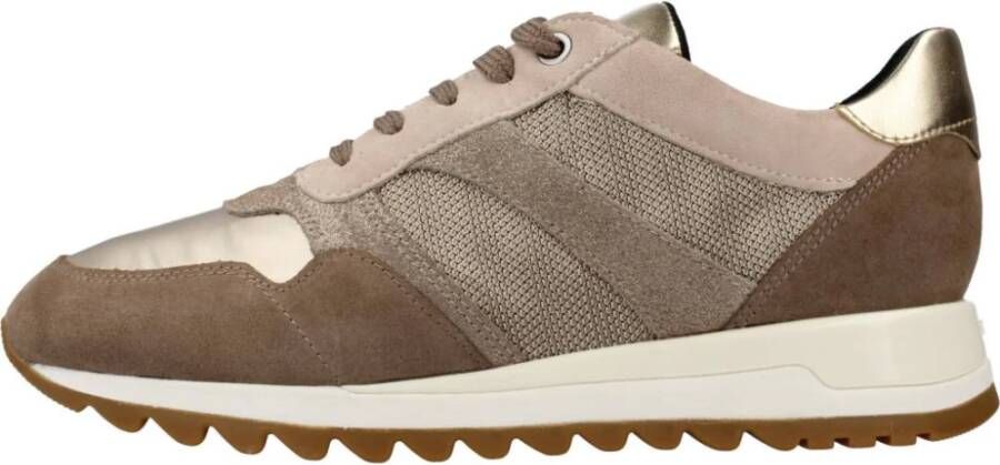 Geox Stijlvolle Damessneakers Brown Dames