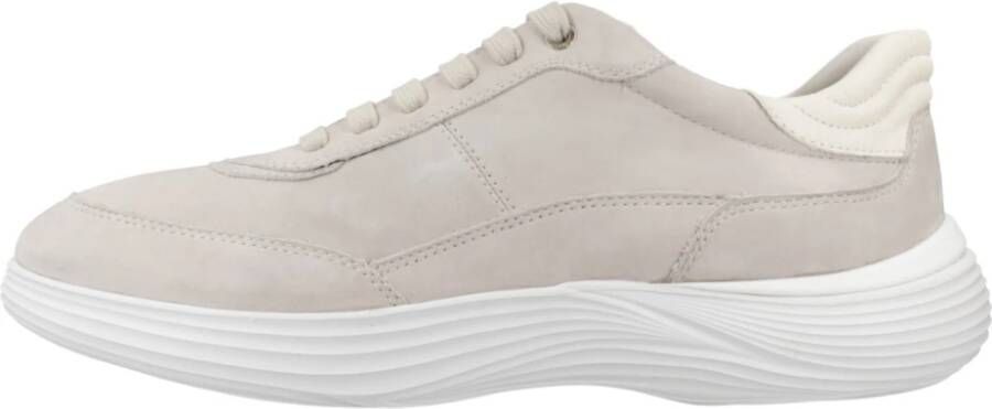 Geox Stijlvolle Fluctis Herensneakers Beige Heren