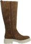 Geox Stijlvolle High Boots in Iridea Design Brown Dames - Thumbnail 2