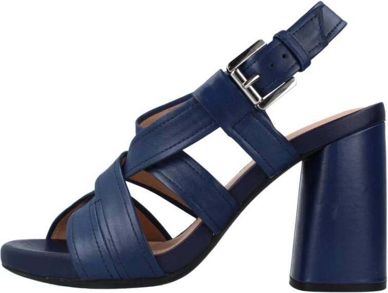 Geox Stijlvolle hoge hak sandalen Blue Dames