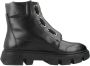 Geox Stijlvolle Lace-up Boots Vilde Black Dames - Thumbnail 2