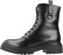 Geox Stijlvolle Lace-up Laarzen in Iridea Black Dames - Thumbnail 2