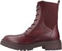 Geox Stijlvolle Lace-up Laarzen Red Dames - Thumbnail 1