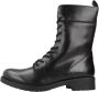 Geox Stijlvolle Lace-up Laarzen voor Vrouwen Black Dames - Thumbnail 2