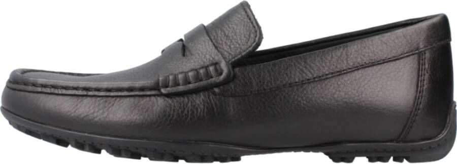 Geox Stijlvolle Loafers met Gripzool Black Heren