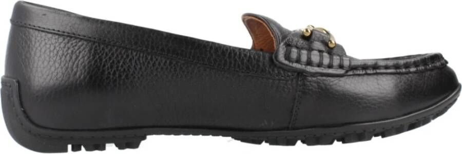 Geox Stijlvolle Loafers met Kosmopolis Grip Black Dames