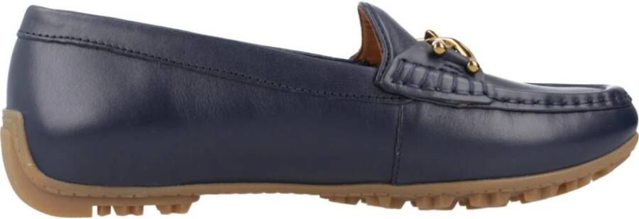 Geox Stijlvolle Loafers met Kosmopolis + Grip Blue Dames