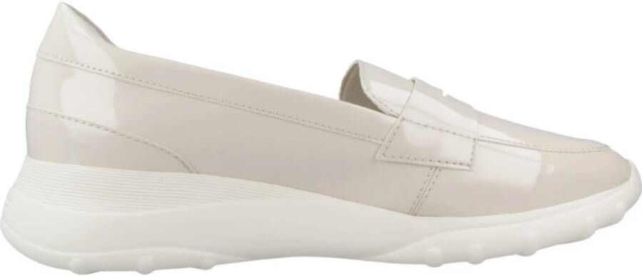 Geox Stijlvolle Loafers voor Mannen Beige Dames