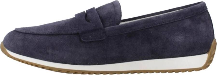 Geox Stijlvolle Loafers voor Vrouwen Blue Dames