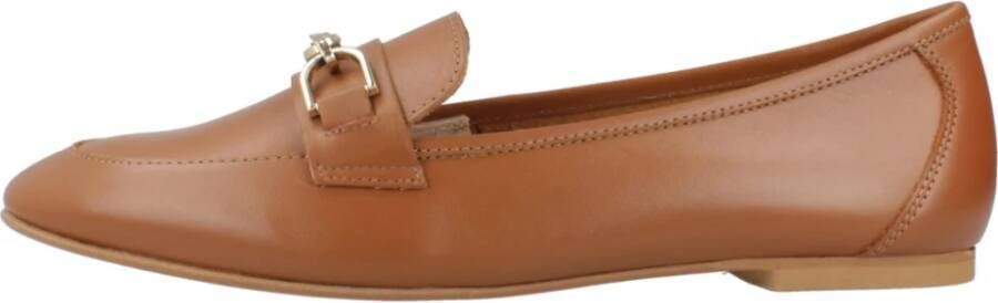 Geox Stijlvolle Loafers voor Vrouwen Brown Dames