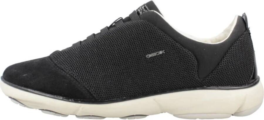 Geox Stijlvolle Nebula Damessneakers Black Dames