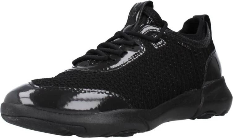 Geox Stijlvolle Nebula X Damessneakers Black Dames