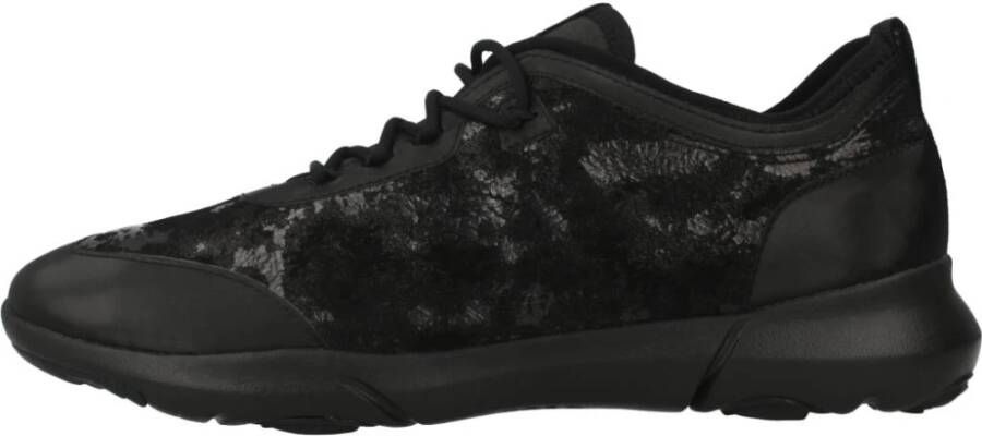 Geox Stijlvolle Nebula X Sneakers voor Vrouwen Black Dames