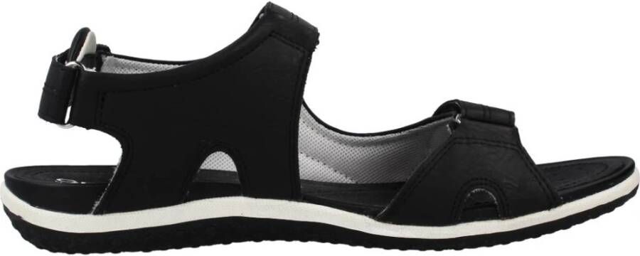 Geox Sandalen D SANDAL VEGA zomerschoen sandaal klittenbandschoen met leren binnenzool