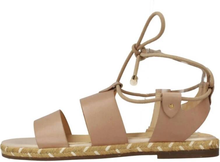 Geox Stijlvolle Platte Sandalen Brown Dames