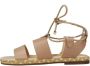 Geox Stijlvolle Platte Sandalen Brown Dames - Thumbnail 2