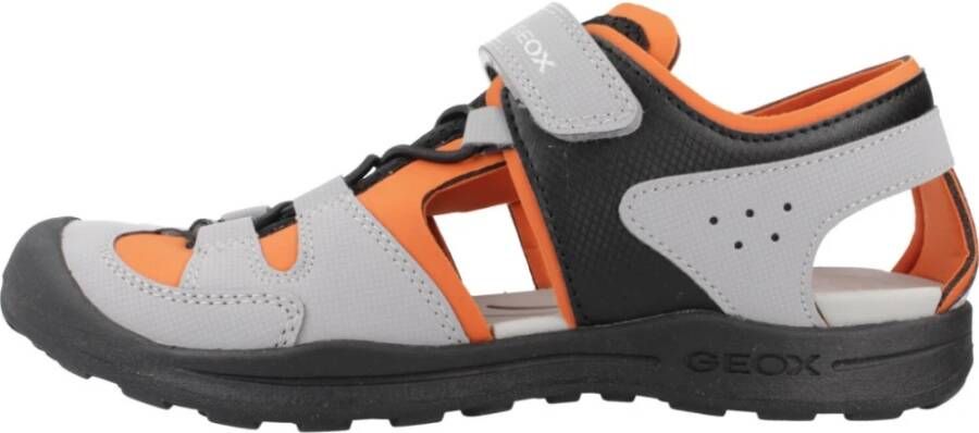 Geox Stijlvolle platte sandalen voor vrouwen Multicolor Heren