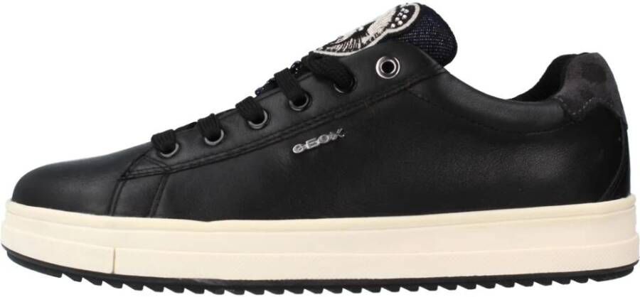 Geox Stijlvolle Rebecca Girl Sneakers Black Dames