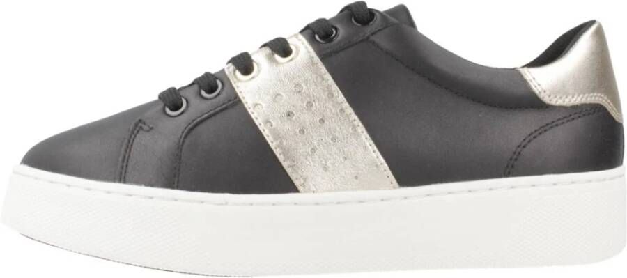 Geox Stijlvolle Skyely Damessneakers Black Dames