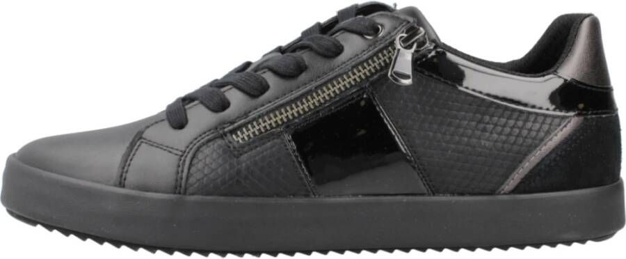 Geox Stijlvolle Sneakers voor Dagelijks Gebruik Black Dames