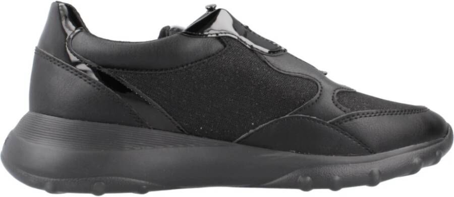 Geox Stijlvolle Sneakers voor Dagelijks Gebruik Black Dames