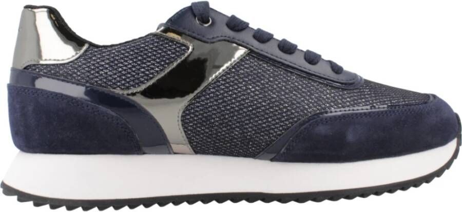 Geox Stijlvolle Sneakers voor dagelijks gebruik Blue Dames