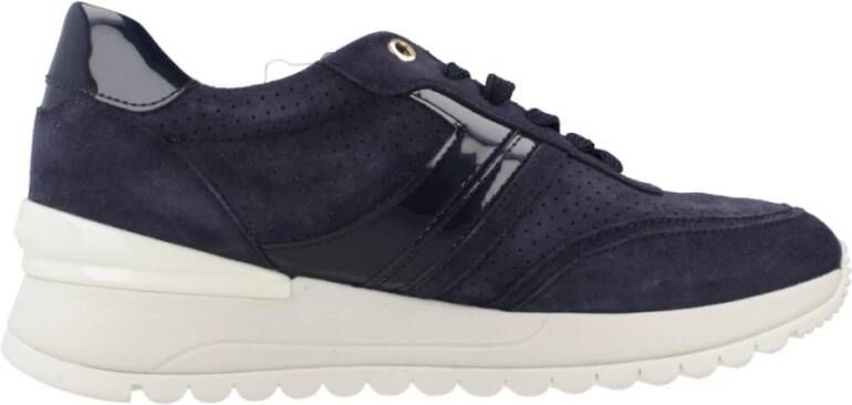 Geox Stijlvolle Sneakers voor dagelijks gebruik Blue Dames