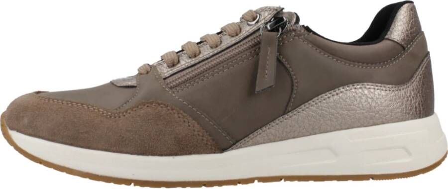 Geox Stijlvolle Sneakers voor dagelijks gebruik Brown Dames