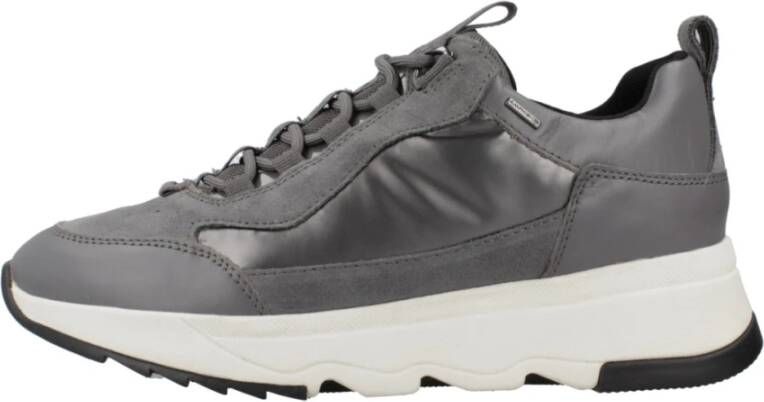 Geox Stijlvolle Sneakers voor dagelijks gebruik Gray Dames