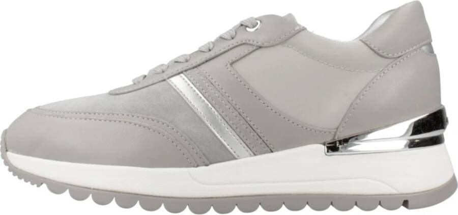 Geox Stijlvolle Sneakers voor dagelijks gebruik Gray Dames