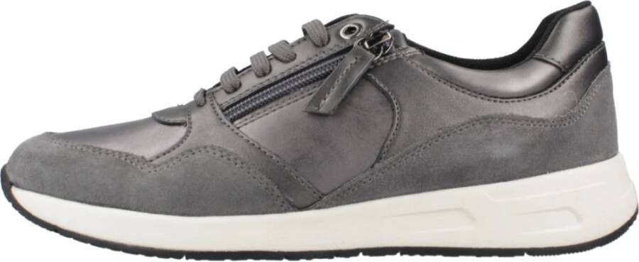 Geox Stijlvolle Sneakers voor dagelijks gebruik Gray Dames