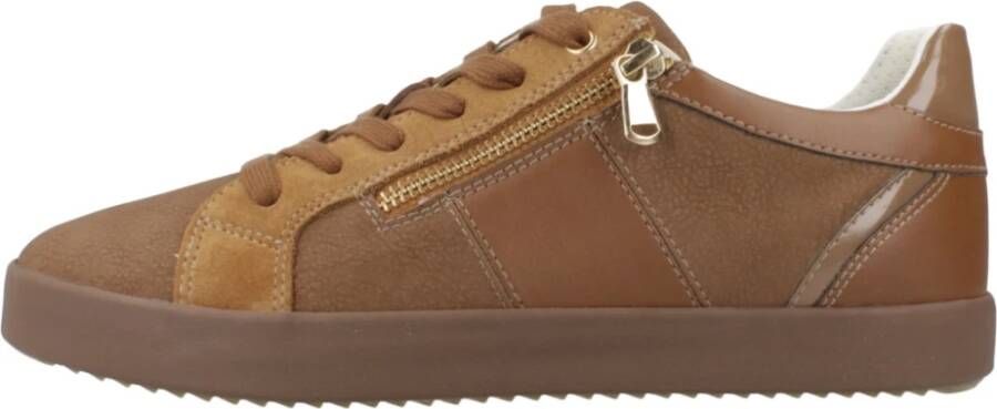 Geox Stijlvolle Sneakers voor Dames Brown Dames