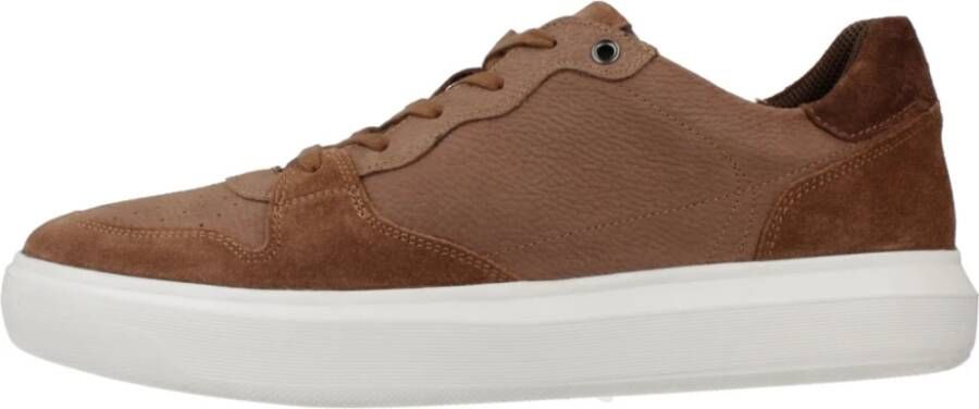 Geox Stijlvolle Sneakers voor Heren Brown Heren