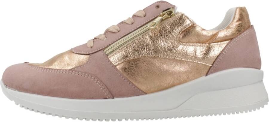 Geox Stijlvolle Sneakers voor Mannen en Vrouwen Pink Dames