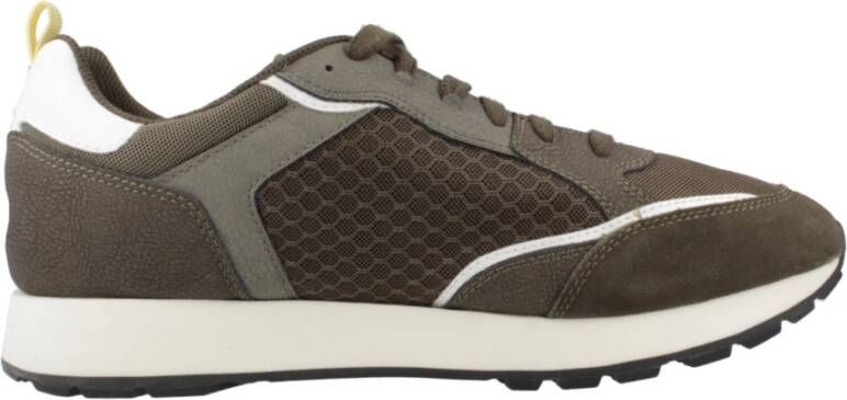 Geox Stijlvolle Sneakers voor Mannen Green Heren