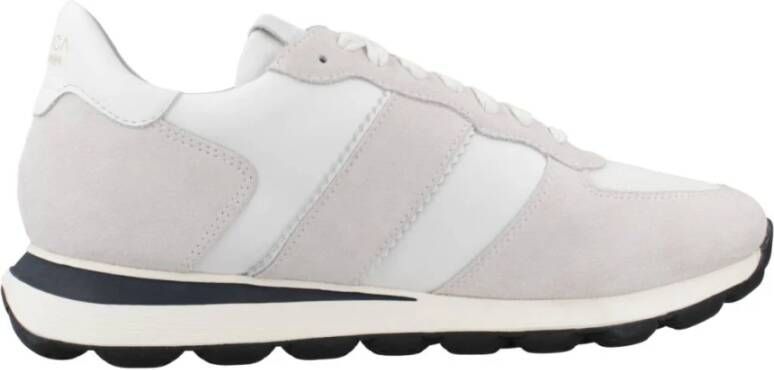 Geox Stijlvolle Sneakers voor Mannen White Heren