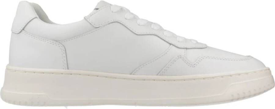 Geox Stijlvolle Sneakers voor Mannen White Heren