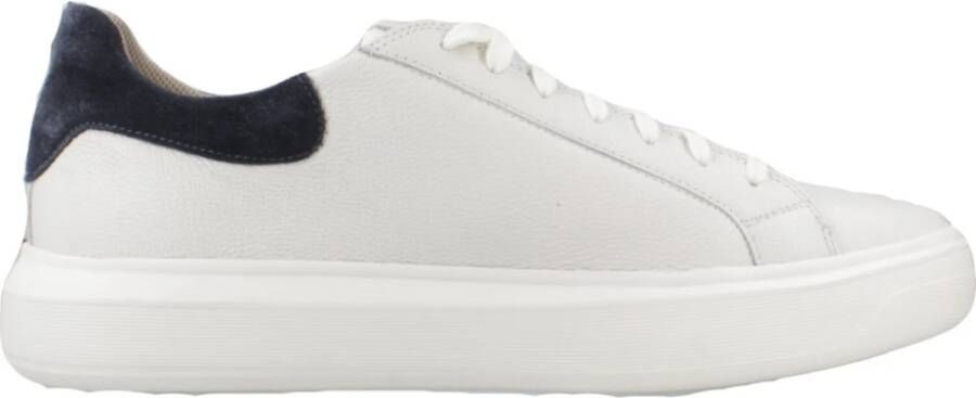 Geox Stijlvolle Sneakers voor Mannen White Heren