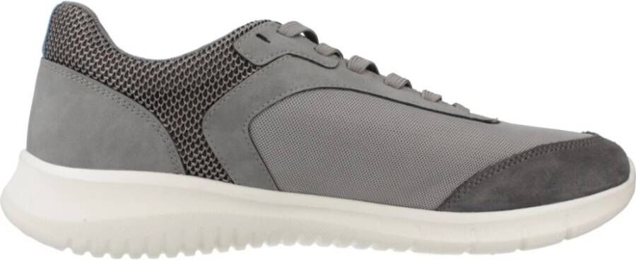 Geox Stijlvolle Sneakers voor Stadsleven Gray Heren