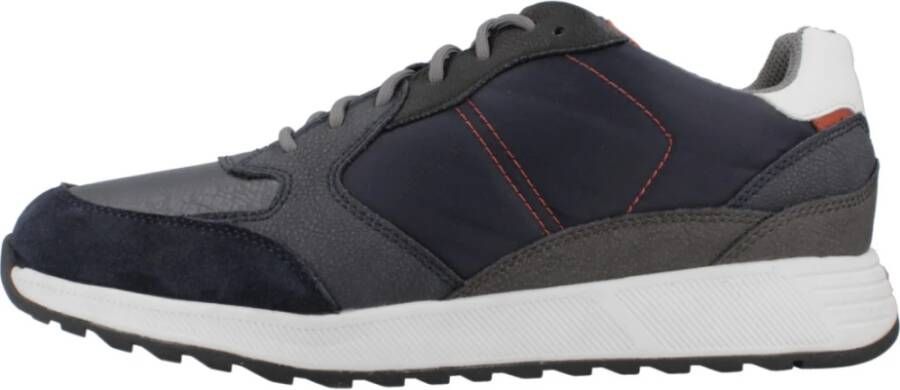 Geox Stijlvolle Sneakers voor Stedelijke Avonturen Blue Heren