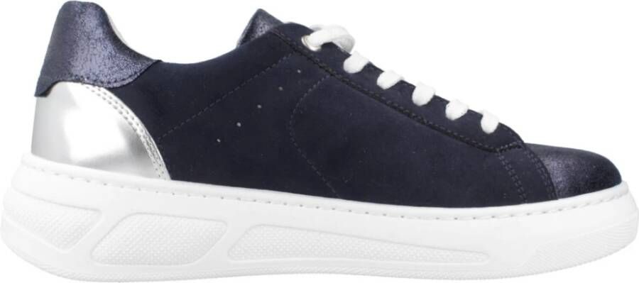 Geox Stijlvolle Sneakers voor Trendy Looks Blue Dames