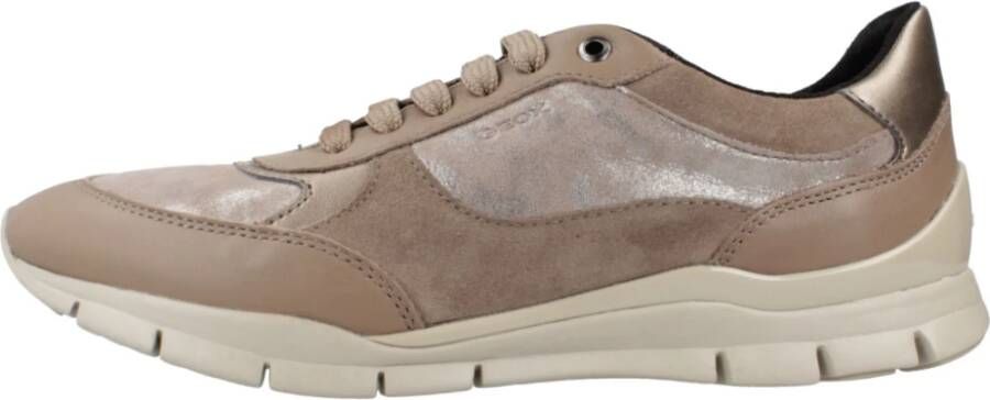 Geox Stijlvolle Sneakers voor Vrouwen Brown Dames