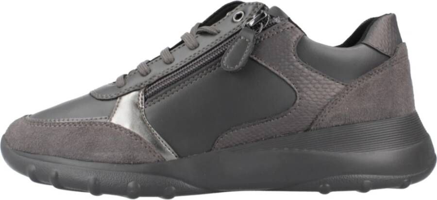 Geox Stijlvolle Sneakers voor Vrouwen Gray Dames