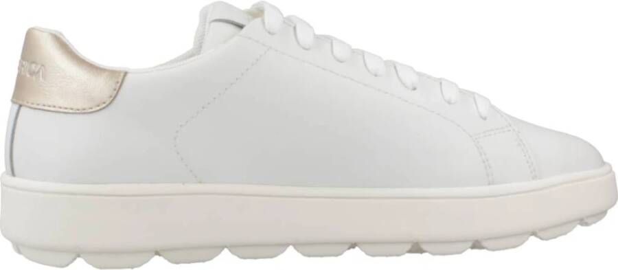 Geox Stijlvolle Sneakers voor Vrouwen White Dames