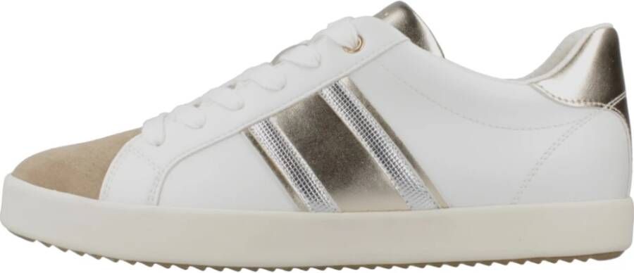 Geox Stijlvolle Sneakers voor Vrouwen White Dames